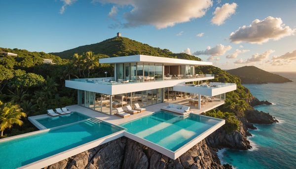 Découvrez les Maisons de Luxe à Saint-Barthélemy : Un Voyage Immobilier entre 3 et 10 Millions d'Euros